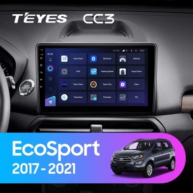 Штатная магнитола Teyes CC3 4/32 Ford EcoSport (2017-2021)