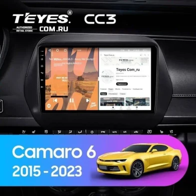 Штатная магнитола Teyes CC3 4/32 Chevrolet Camaro 6 (2015-2023)