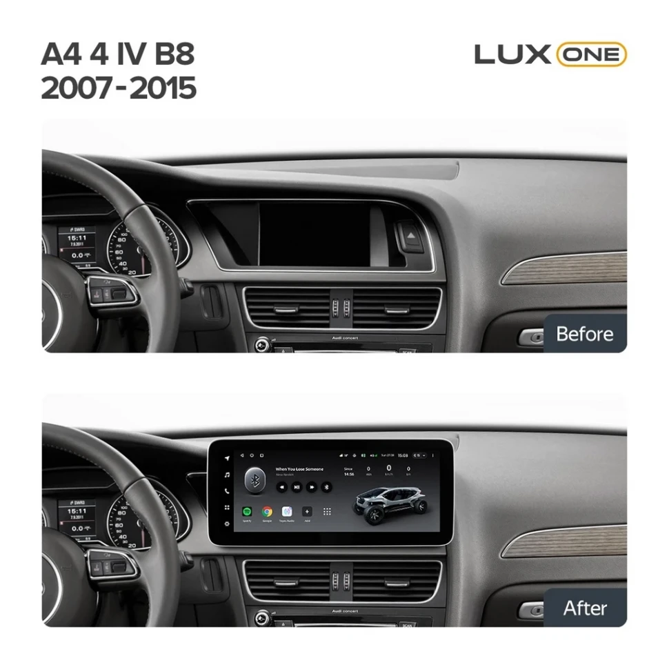 Штатная магнитола Teyes LUX ONE 6/128 Audi A4 4 IV B8 (2007-2015) (A)
