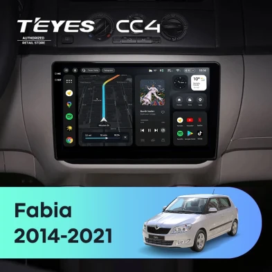 Штатная магнитола Teyes CC4 6/64 Toyota Verso R20 (2009-2018) F3
