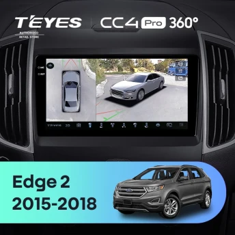 Штатная магнитола Teyes CC4 Pro 360 8/128 Ford Edge 2 (2015-2018) F1