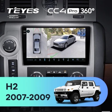Штатная магнитола Teyes CC4 Pro 360 12/256 Hummer H2 E85 (2007-2009) F1