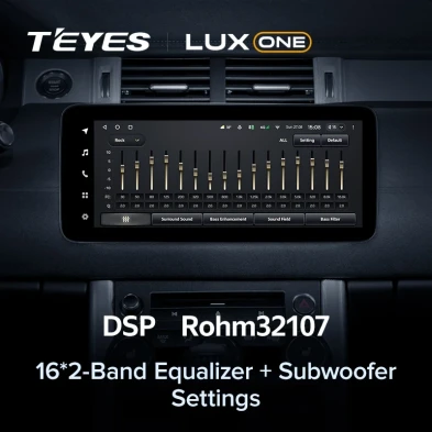 Штатная магнитола Teyes LUX ONE 360 6/128 Land Rover Range Rover Evoque (2011-2018) Тип-A