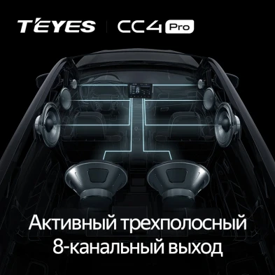 Штатная магнитола Teyes CC4 Pro 8/128 Chevrolet Lacetti J200 (2004-2013) F3