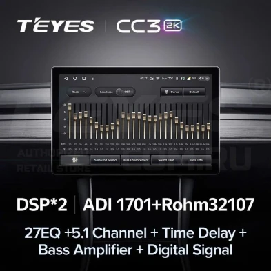 Штатная магнитола Teyes CC3 2K 4/32 Renault Arkana (2019-2021) F2 (11")