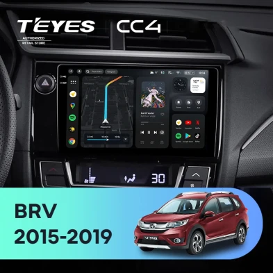 Штатная магнитола Teyes CC4 6/64 Honda BRV (2015-2019)