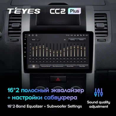 Штатная магнитола Teyes CC2L Plus 2/32 Nissan X-Trail T31 (2007-2015)