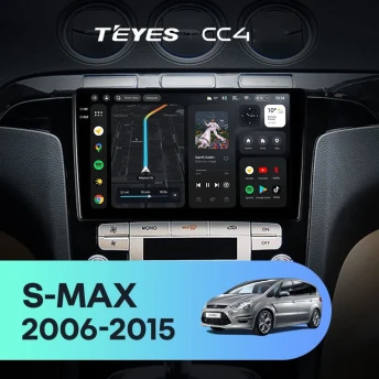 Штатная магнитола Teyes CC4 8/128 Ford S-MAX (2006-2015) F2