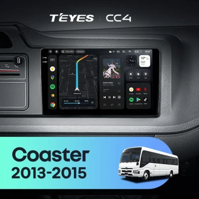 Штатная магнитола Teyes CC4 6/64 Toyota Coaster (2013-2015)