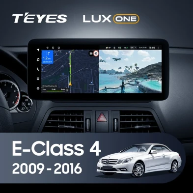 Штатная магнитола Teyes LUX ONE 360 6/128 Mercedes-Benz E-Class 4 W212 S207 A207 S212 C207 (NTG 4.0) (2009-2016) F2 Universal