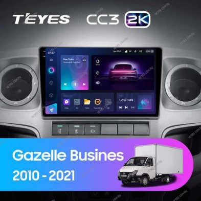 Штатная магнитола Teyes CC3 2K 360 6/128 для GAZ Gazelle Busines (2010-2021) F2