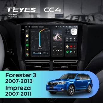 Штатная магнитола Teyes CC4 6/64 Subaru Forester 3 SH (2007-2013)