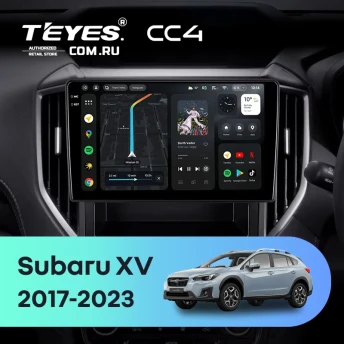Штатная магнитола Teyes CC4 8/128 Subaru XV (2017-2023)