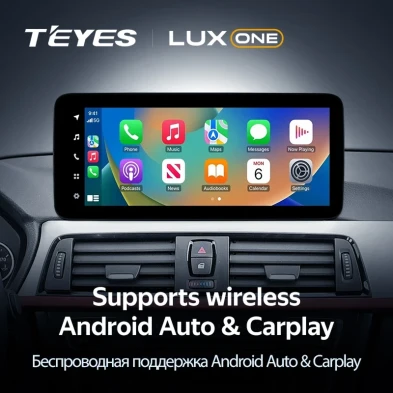 Штатная магнитола Teyes LUX ONE 4/64 BMW 3-Series 6 F30 F31 (NBT) (2011-2020) Universal