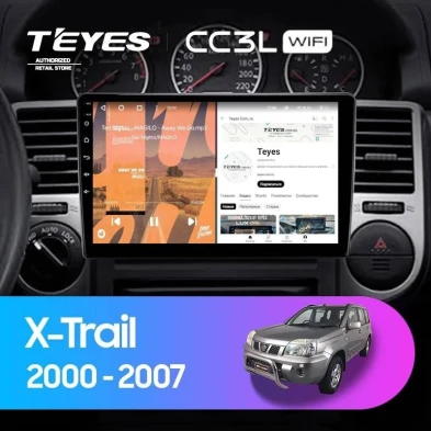 Штатная магнитола Teyes CC3L WiFi 2/32 Nissan X-Trail T30 (2000-2007) F1