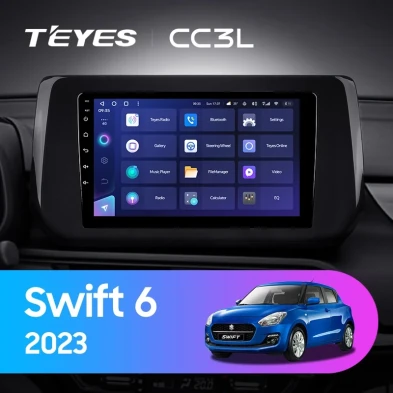 Штатная магнитола Teyes CC3L 4/64 Suzuki Swift 6 (2023-2026)