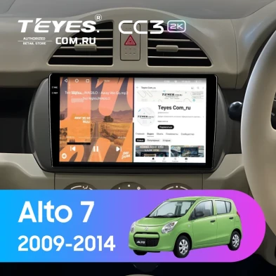 Штатная магнитола Teyes CC3 2K 4/64 Suzuki Alto 7 (2009-2014)