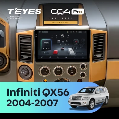 Штатная магнитола Teyes CC4 Pro 8/128 Infiniti QX56 (2004-2007)