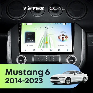 Штатная магнитола Teyes CC4L 6/64 Ford Mustang VI S550 (2014-2023) F1