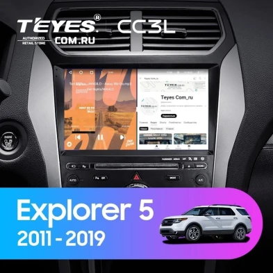 Штатная магнитола Teyes CC3L 4/32 Ford Explorer 5 (2011-2019) Тип-A