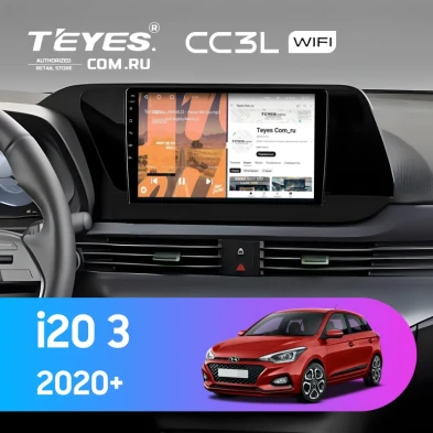 Штатная магнитола Teyes CC3L WiFi 2/32 Hyundai i20 3 (2020-2025)