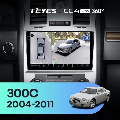 Штатная магнитола Teyes CC4 Pro 360 8/128 Chrysler 300C 1 (2004-2011)