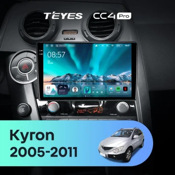 Штатная магнитола Teyes CC4 Pro 12/256 SsangYong Kyron (2005-2011)