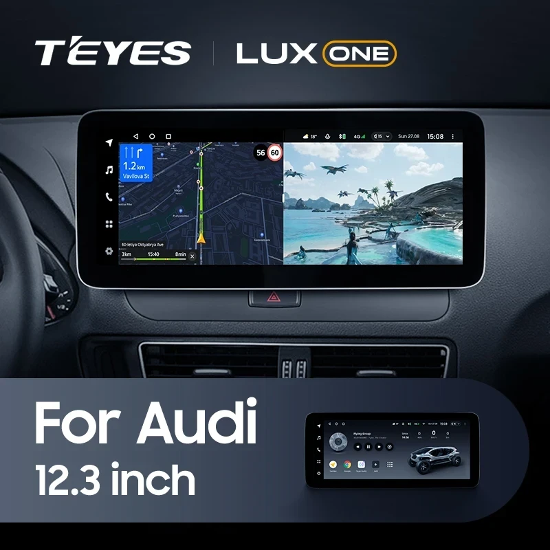 Штатная магнитола Teyes LUX ONE 4/64 Audi A4 B8 (2007-2015) Тип-A