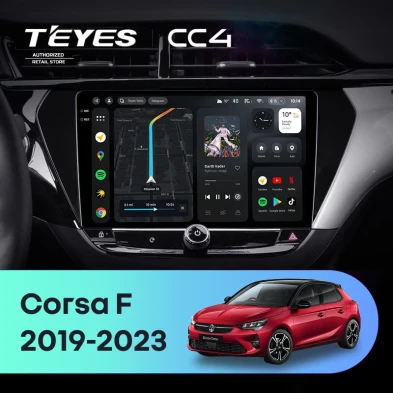 Штатная магнитола Teyes CC4 8/128 Opel Corsa F (2019-2023)