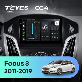 Штатная магнитола Teyes CC4 8/128 Ford Focus 3 (2011-2019) F2