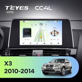 Штатная магнитола Teyes CC4L 6/64 BMW X3 F25 CIC (2010-2014)
