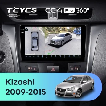Штатная магнитола Teyes CC4 Pro 360 12/256 Suzuki Kizashi (2009-2015)