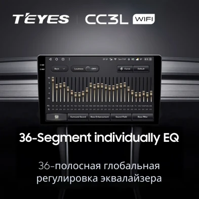 Штатная магнитола Teyes CC3L WiFi 2/32 Honda Crossroad (2007-2010) Правый руль